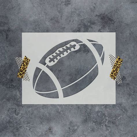 Football Stencil Designs