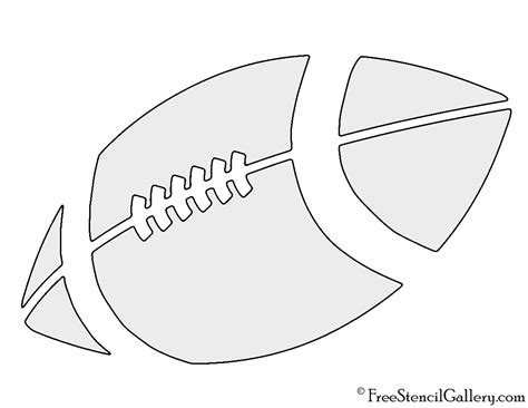 Football Stencil Templates