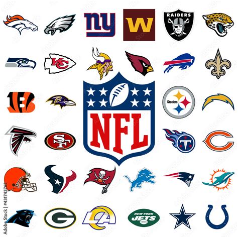 Image of Football Team Logos