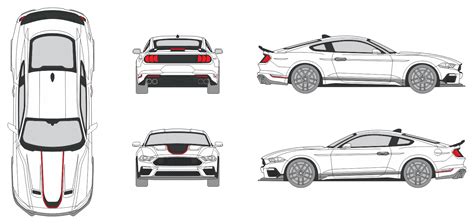 Ford Mustang Template