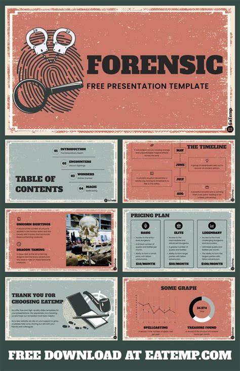 Forensic Science PowerPoint Templates