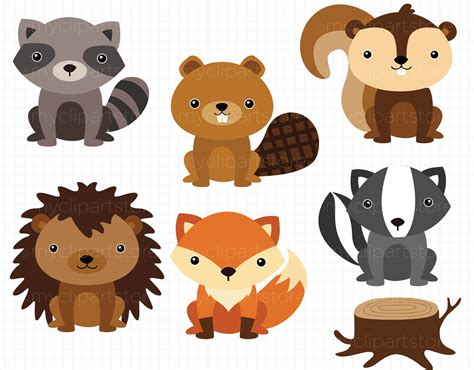 Forest Animals Clipart