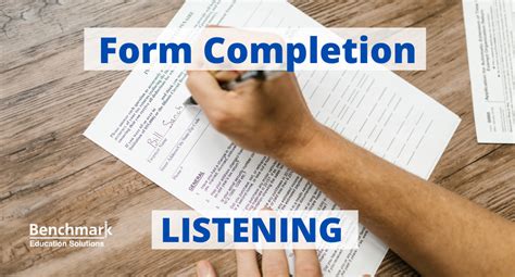 Form Completion Tips