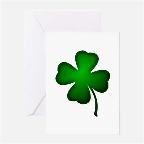 Four Leaf Clover Card