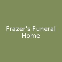 Frazer Funeral Home Staff