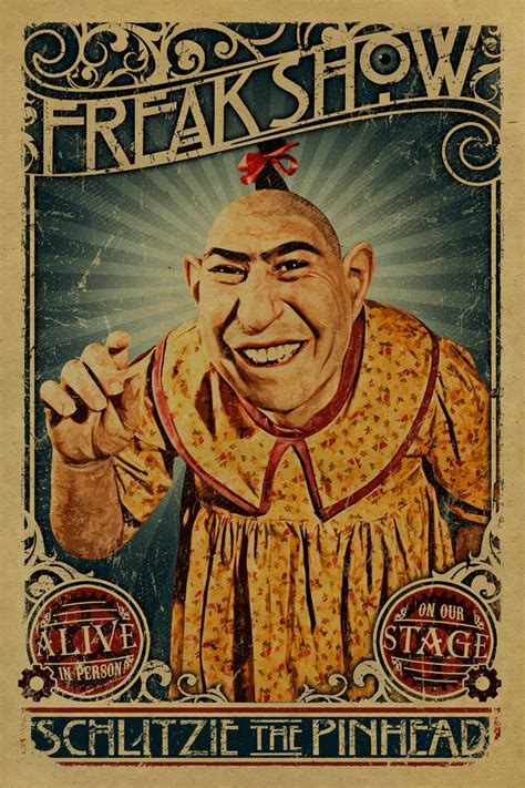 Freak show poster art