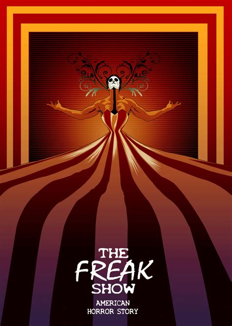 Freak show poster design