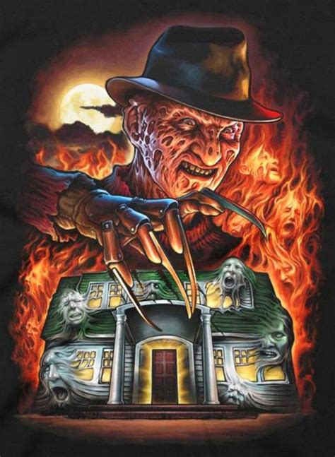 Freddy Krueger Horror Art