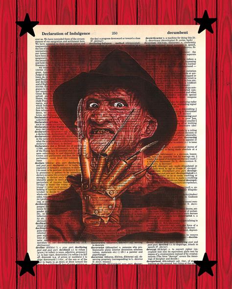 Freddy Krueger Printable Art