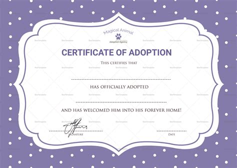 Free Adoption Templates