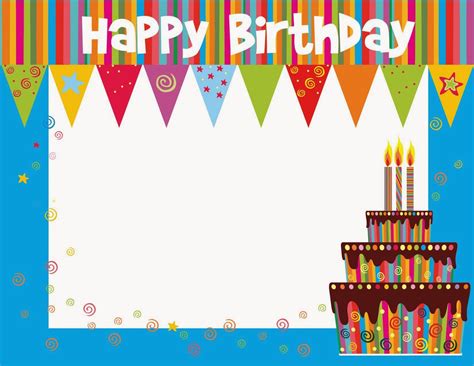 Free Birthday Templates for Family