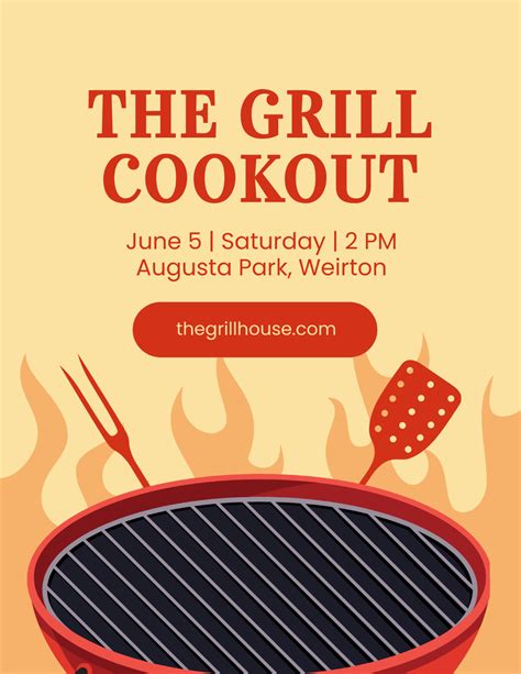 Free Cookout Templates