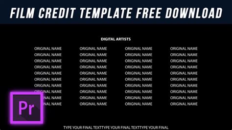 Free Credit Templates