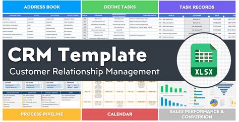 Free Excel CRM Template 1