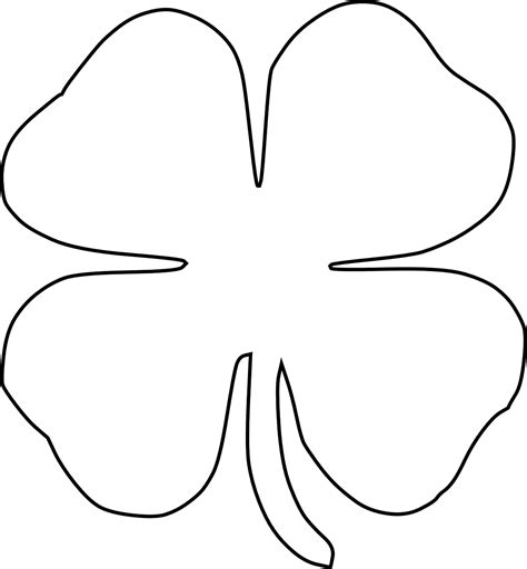 Free Four Leaf Clover Printables