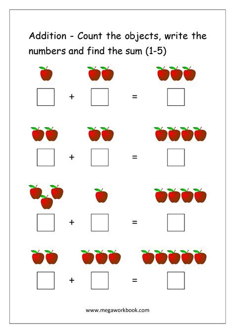 Free math worksheets for download