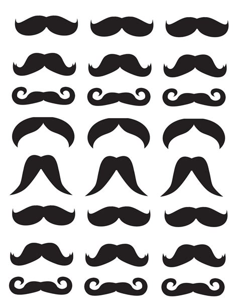 Five free mustache templates for download