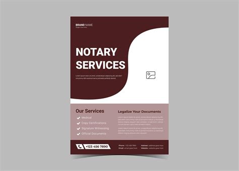 Free Notary Flyer Template