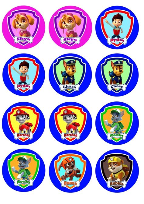 5 free Paw Patrol printables