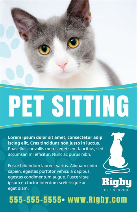 Description of Free Pet Flyers