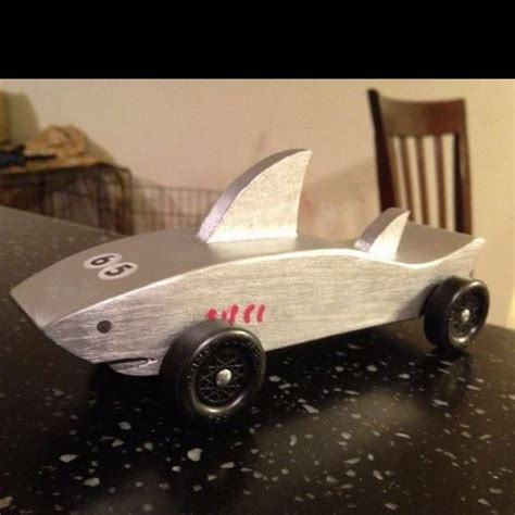 Free Pinewood Derby Shark Templates