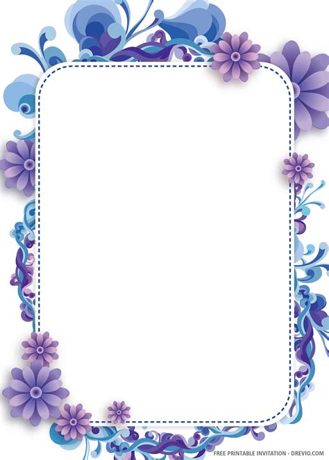 Free Printable Card Making Borders