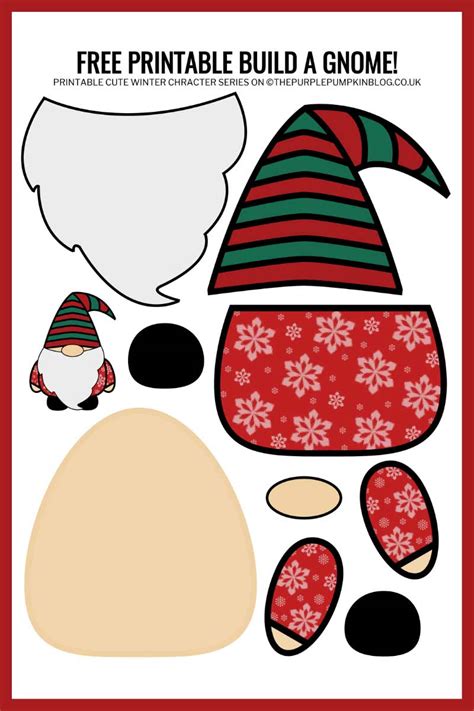 Free Printable Gnome Templates