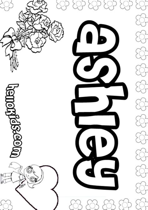 Free Printable Name Coloring