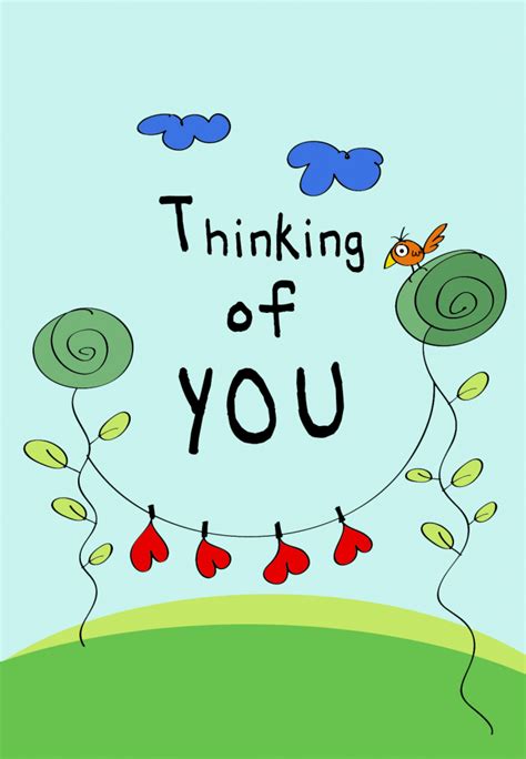 Free Printable Thinking of You Cards