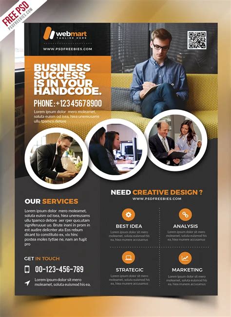 Free Psd Flyer Templates Download For Business