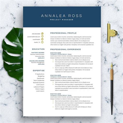 Free resume template 8