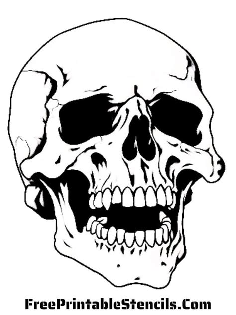 Accessing Free Skull Stencil Resources