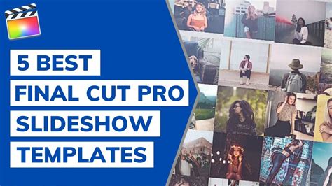 Free Slideshow Templates for Final Cut Pro 10.5