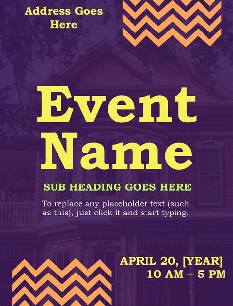 Free Templates for Events