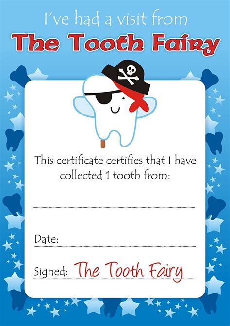 Free Tooth Fairy Note Templates