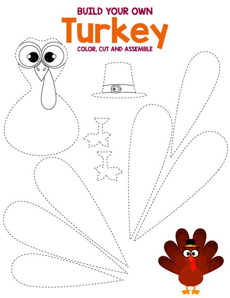 Free Turkey Printables for Fun and Creativity