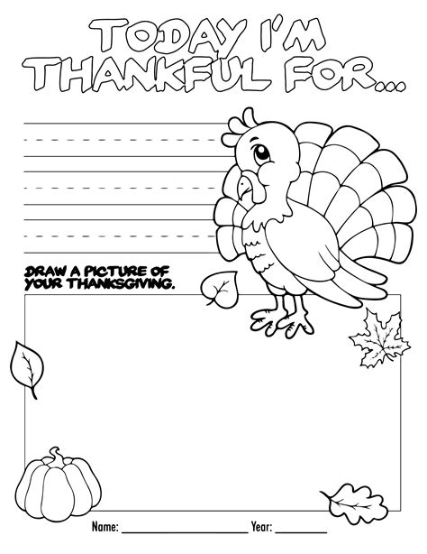 Free Turkey Printables for Menus and Recipes