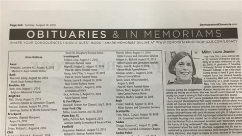 Fresno Newspaper Obituary