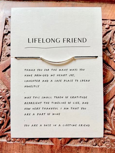 Friendship Bracelet Meaningful Gifts