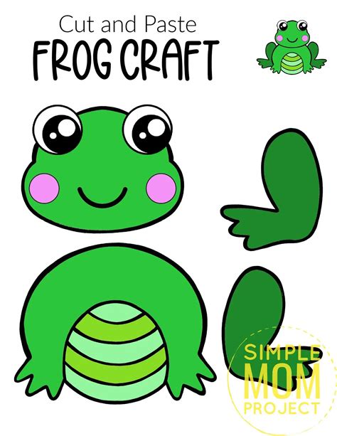 Frog Craft Template