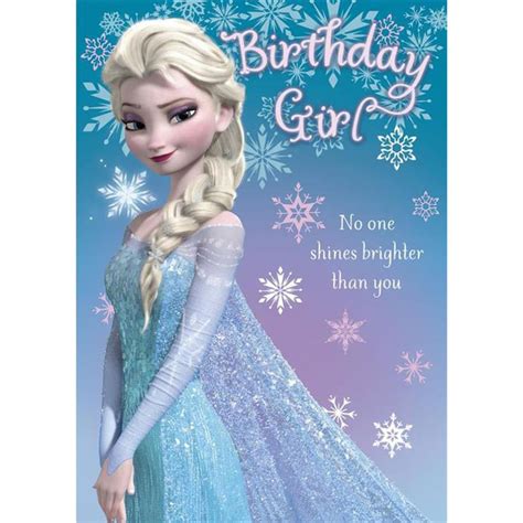 Elsa Birthday Cards