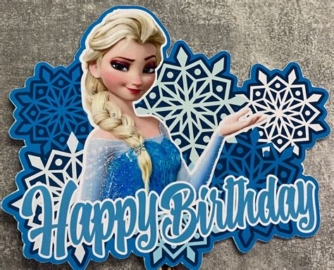 Snowflake Birthday Cards