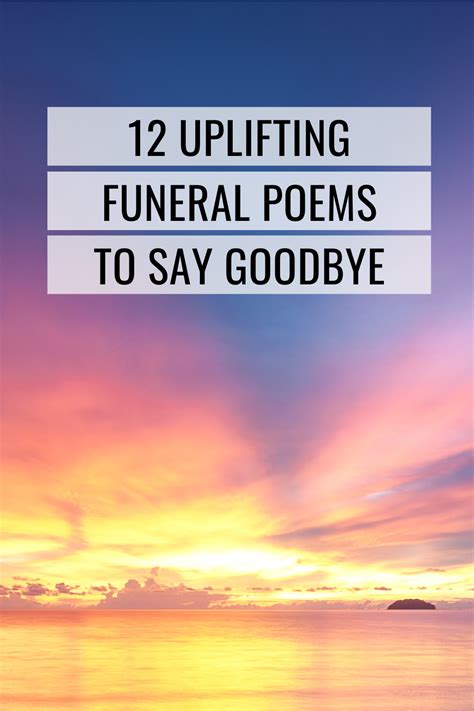 funeral final farewell example