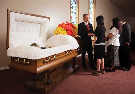 Funeral home services example