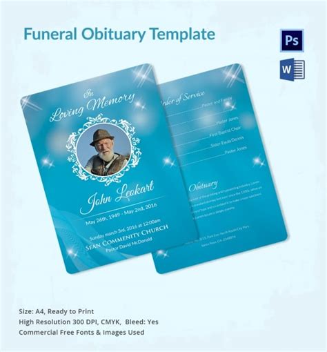 Funeral Obituary 5