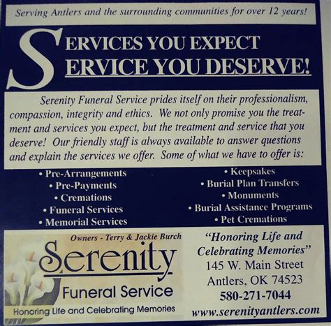 Funeral Services Overview