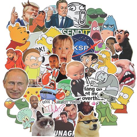 Funny meme stickers