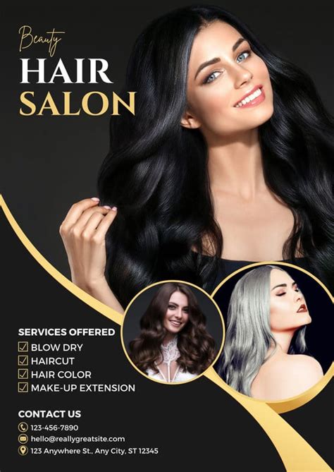 Future Hair Salon Flyers