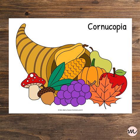 Future of Cornucopia Printables