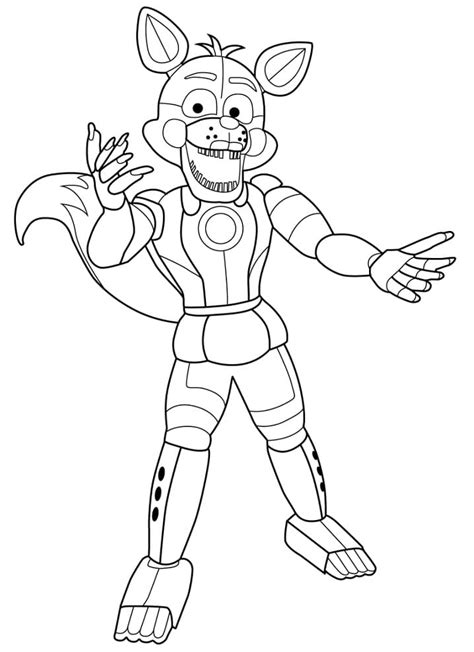 The evolving world of FNAF coloring pages